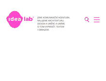 Tablet Screenshot of idealab.cz